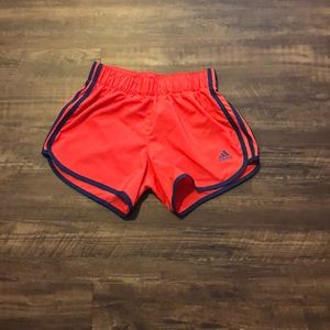 Adidas Red and Blue Shorts